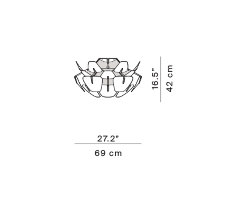 Hope francisco gomez paz plafonnier ceilling light  luceplan 1d6612p00000  design signed nedgis 78470 product