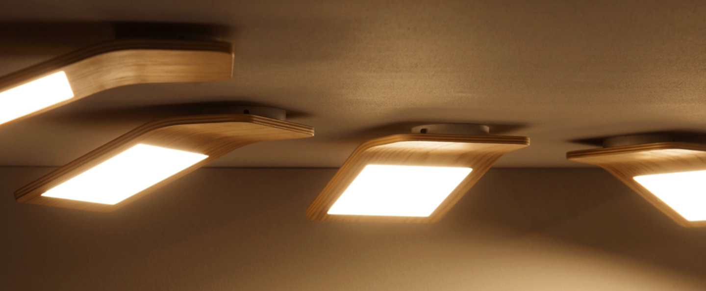 banner-image Plafonnier led butterfly chene l23cm tunto normal