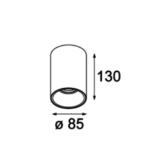 Lotis tubed surface studio modular plafonnier ceilling light  modular 10883009  design signed 34547 thumb