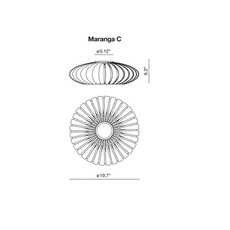 Marangua christophe mathieu marset a644 012 luminaire lighting design signed 14052 thumb