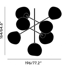 Melt large tom dixon plafonnier ceiling light  tom dixon mec02go ceum4  design signed nedgis 151189 thumb