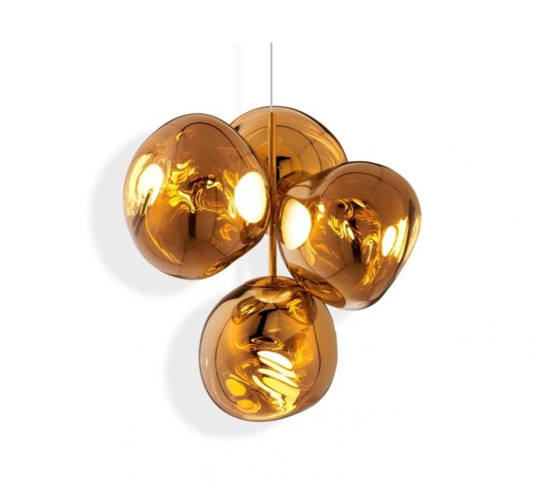 Melt small tom dixon plafonnier ceiling light  tom dixon mec01go ceum4  design signed nedgis 150757 product