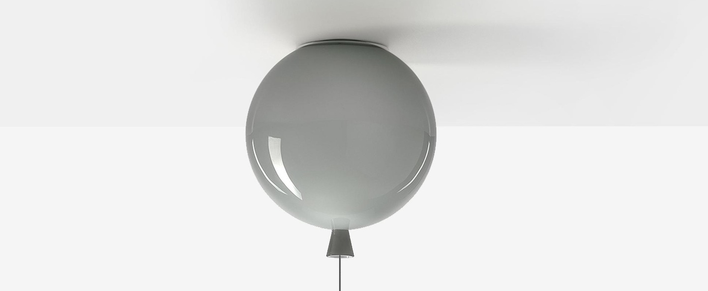 banner-image Plafonnier memory gris h42 35cm o40cm brokis normal