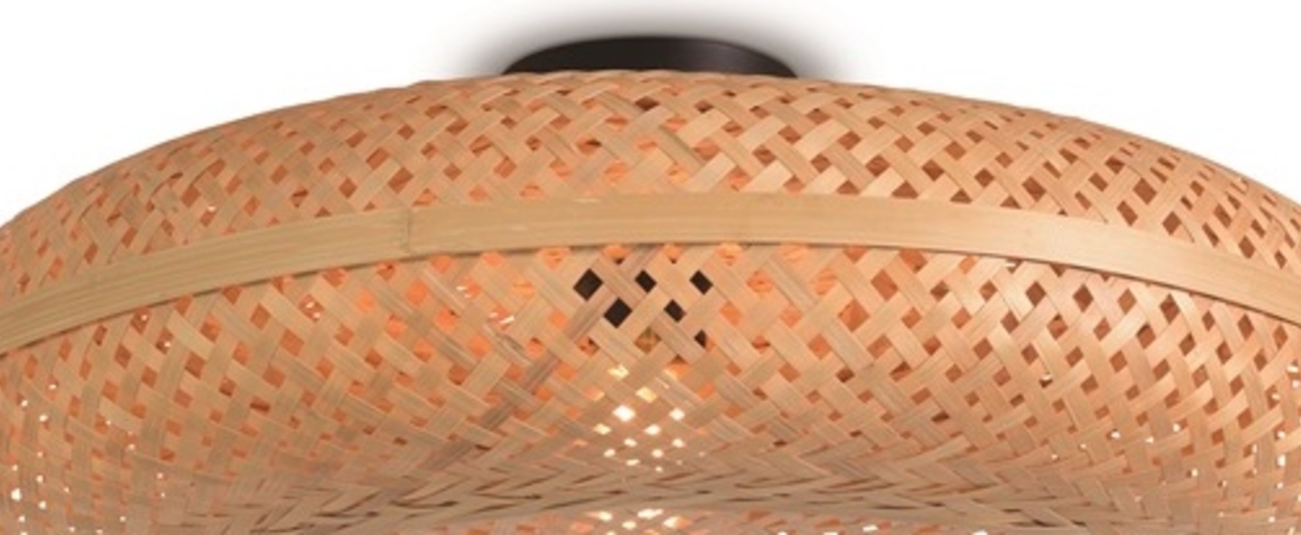 banner-image Plafonnier palawan l naturel o60cm h15cm good mojo normal