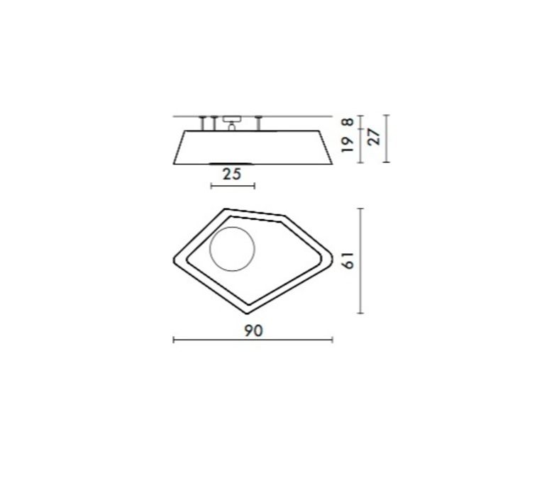 Petit nenuphar kristian gavoille designheure pl90nledgo luminaire lighting design signed 23960 product