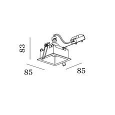 Plano ip44 1 0 mr16 studio wever ducre plafonnier ceilling light  wever et ducre 118410w0  design signed nedgis 92628 thumb