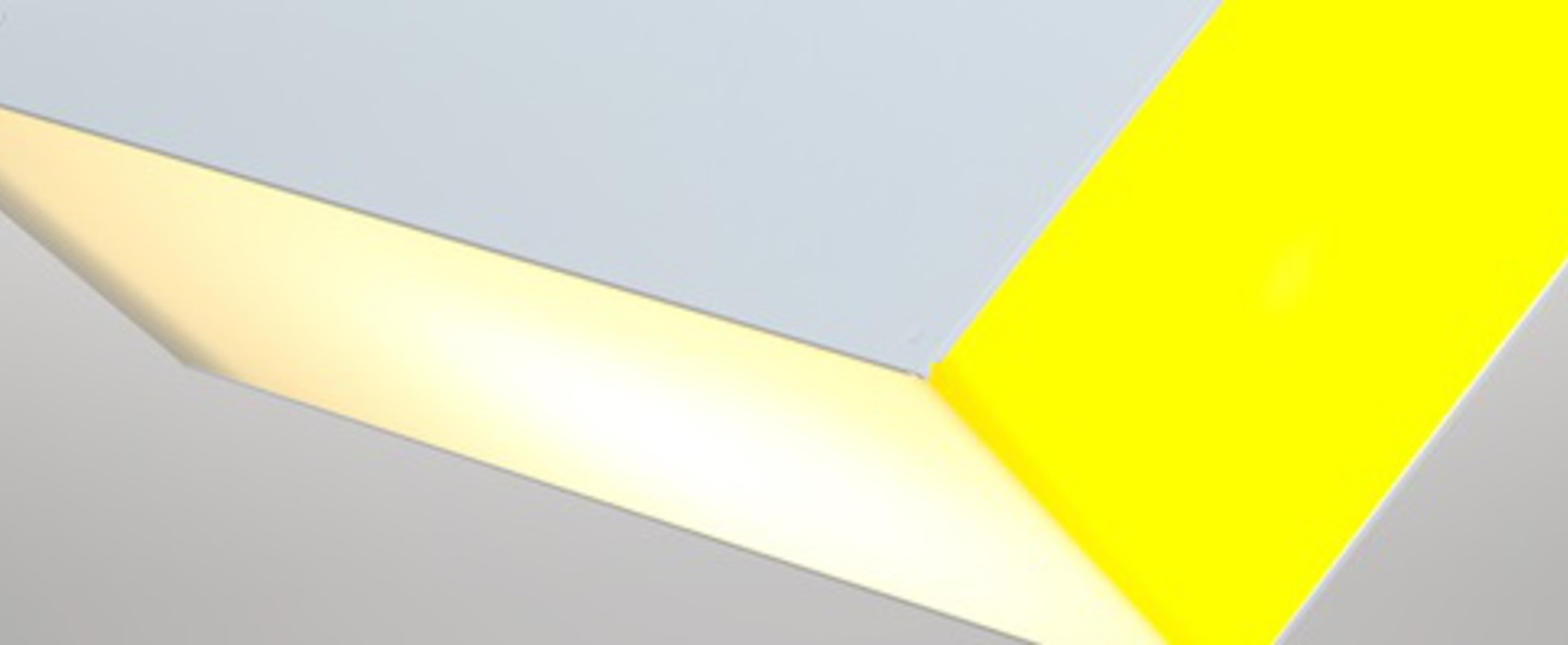 banner-image Plafonnier solid blanc jaune l71 5cm h25cm atelier areti normal