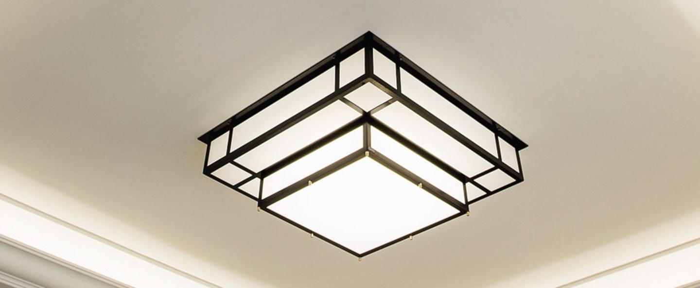 banner-image Plafonnier tesseract 900 noir led 3000k 7500lm o90cm h30cm raphael armand normal