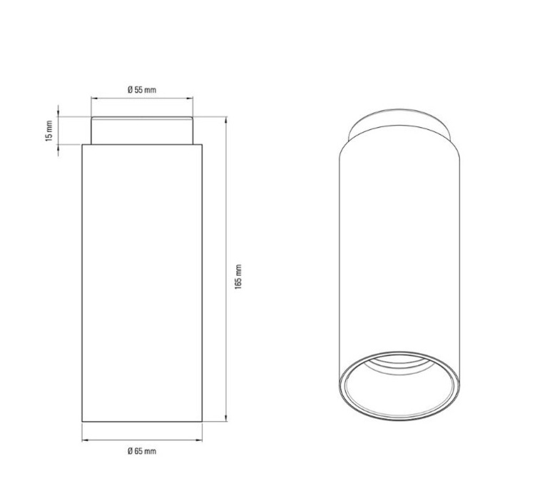 Tobo c65 studio dcw plafonnier ceiling light  dcw tobo c65 blanc laiton  design signed nedgis 145090 product