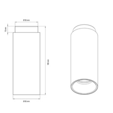 Tobo c65 studio dcw plafonnier ceiling light  dcw tobo c65 blanc laiton  design signed nedgis 145090 thumb