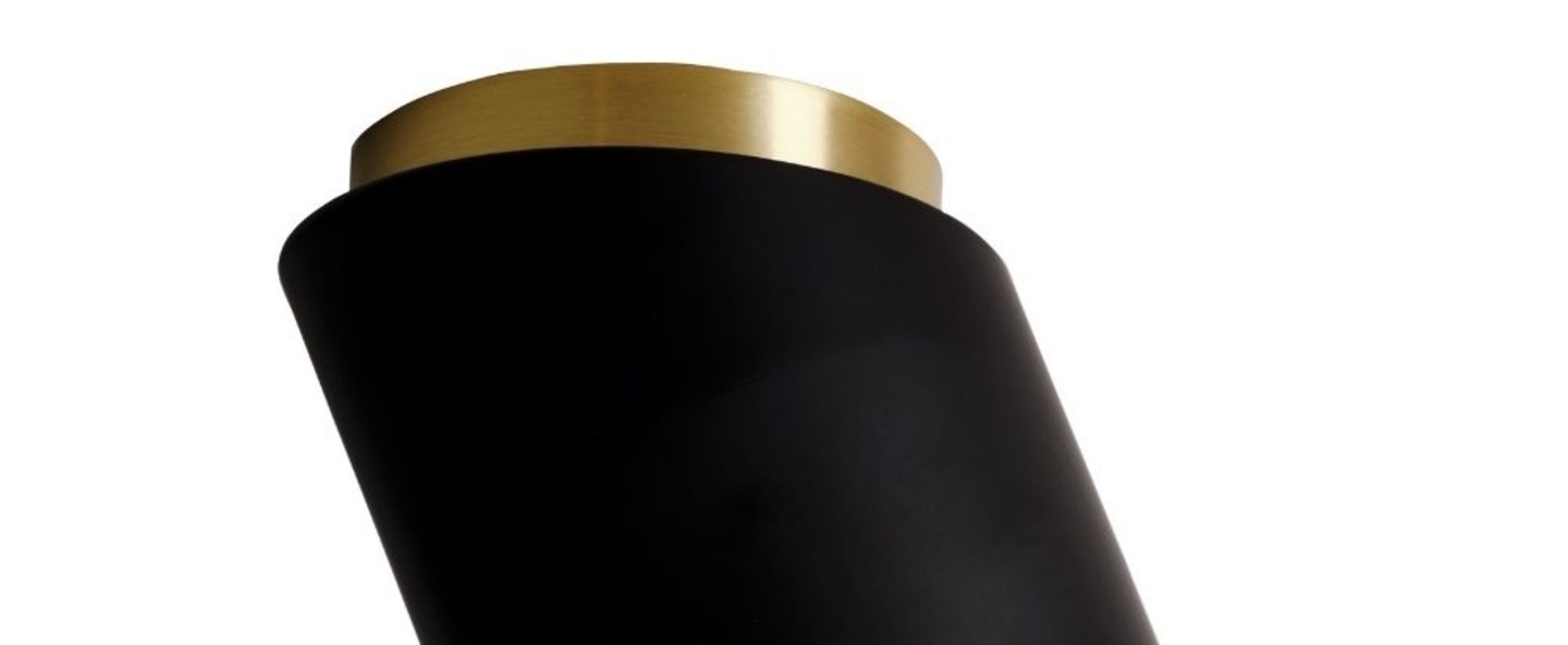 banner-image Plafonnier tobo c85 diag noir laiton o8 5cm h14 6cm dcw editions paris normal