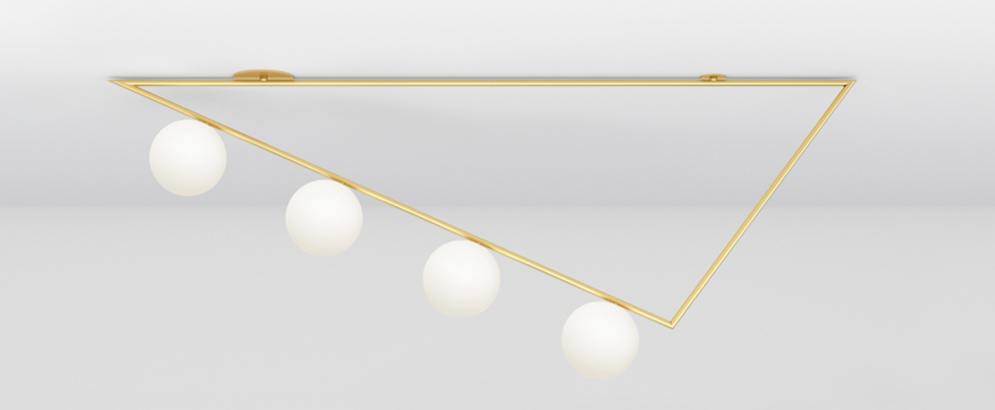 banner-image Plafonnier triangle girlande laiton l139 4cm h61 2cm atelier areti normal
