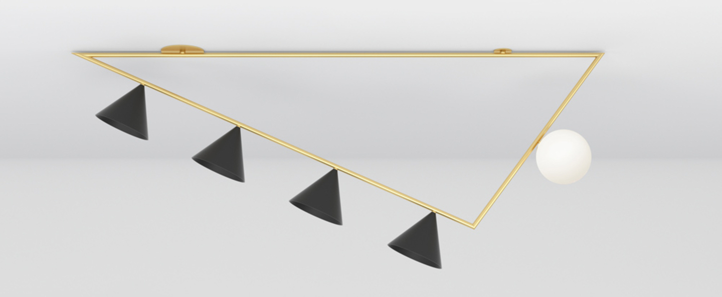banner-image Plafonnier triangle girlande laiton l139 4cm h62 8cm atelier areti normal