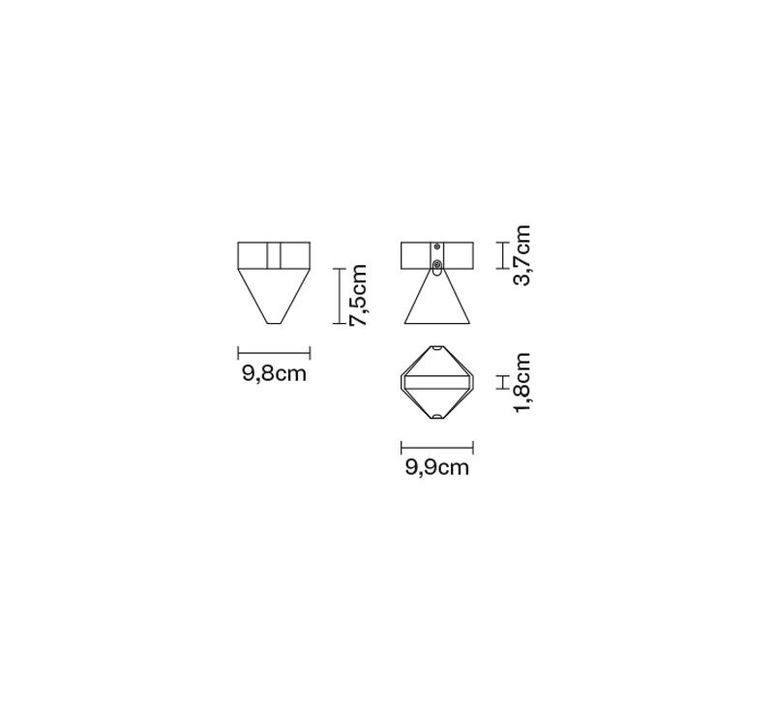 Tripla f41 devis busato giulia ciccarese plafonnier ceilling light  fabbian f41e01 11  design signed 40005 product