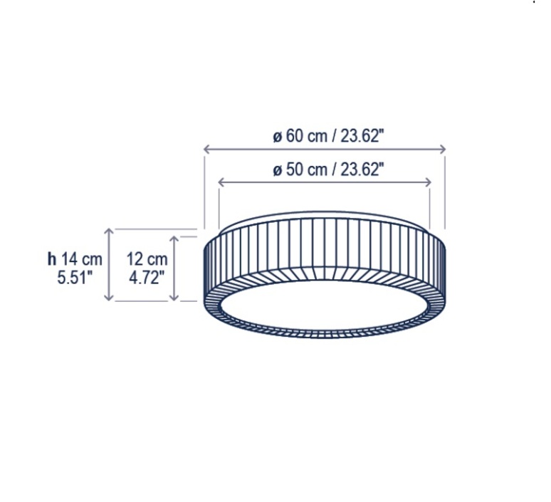 Urban pf 60  plafonnier  bover 32511105189  design signed nedgis 214041 product