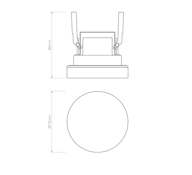 Vancouver round 90 led studio astro plafonnier ceiling light  astro lighting 1229012  design signed nedgis 166551 product