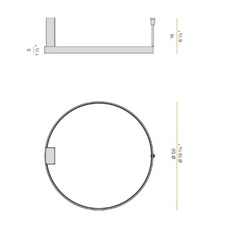 Zero round 50 enzo panzeri plafonnier ceiling light  panzeri p03319 050 0502  design signed nedgis 145763 thumb