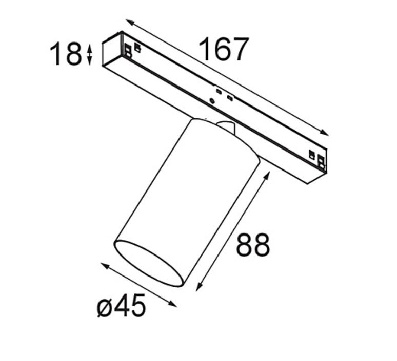 Minude 48 v studio modular rail track  modular 11460009  design signed nedgis 158519 product