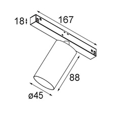 Minude 48 v studio modular rail track  modular 11460009  design signed nedgis 158519 thumb