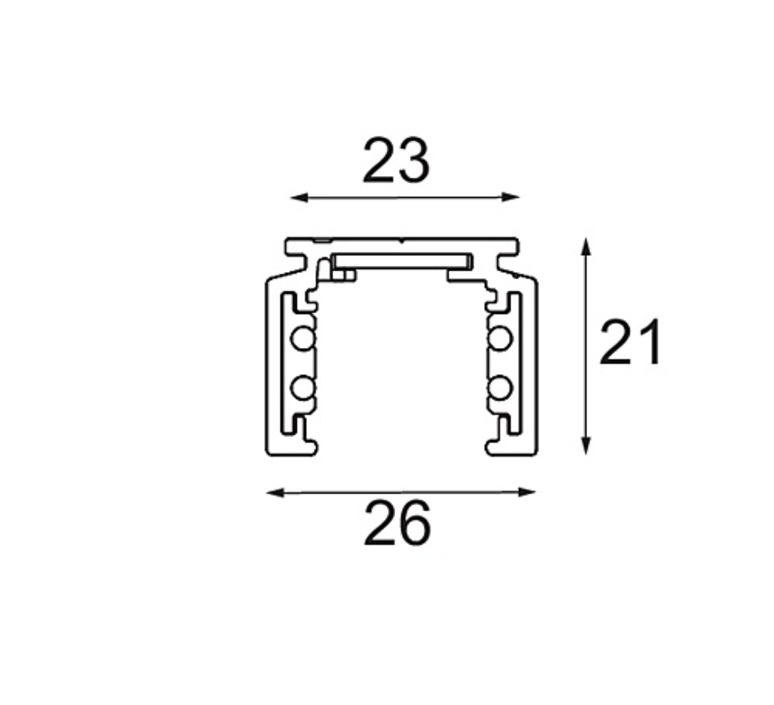 Pista 48 v studio modular rail track  modular 13410109  design signed nedgis 158510 product