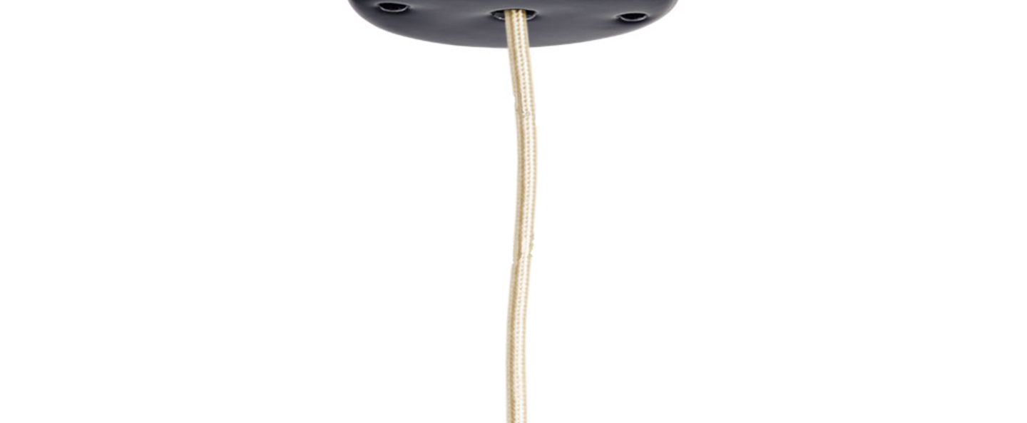 banner-image Rosace pure porcelaine noir o11 5cm h3cm studio zangra normal