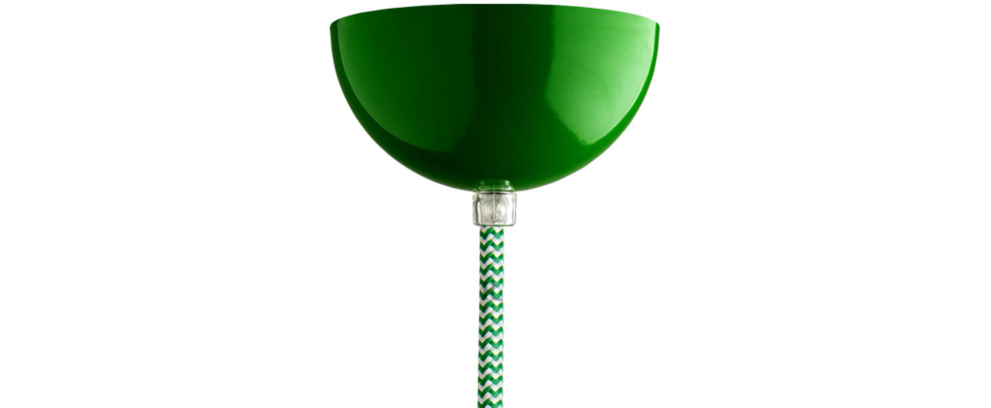 Rosace rosace en metal vert o10cm h5cm studio zangra normal