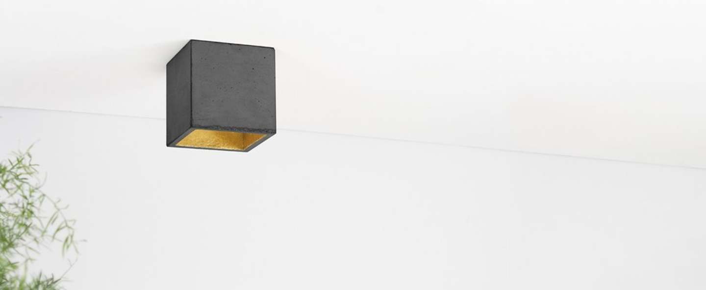 banner-image Spot b7 gris fonce or led l10cm h10cm gantlights normal