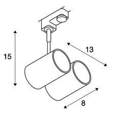 Bima 2 studio slv spot spot light  slv 152230  design signed 44150 thumb