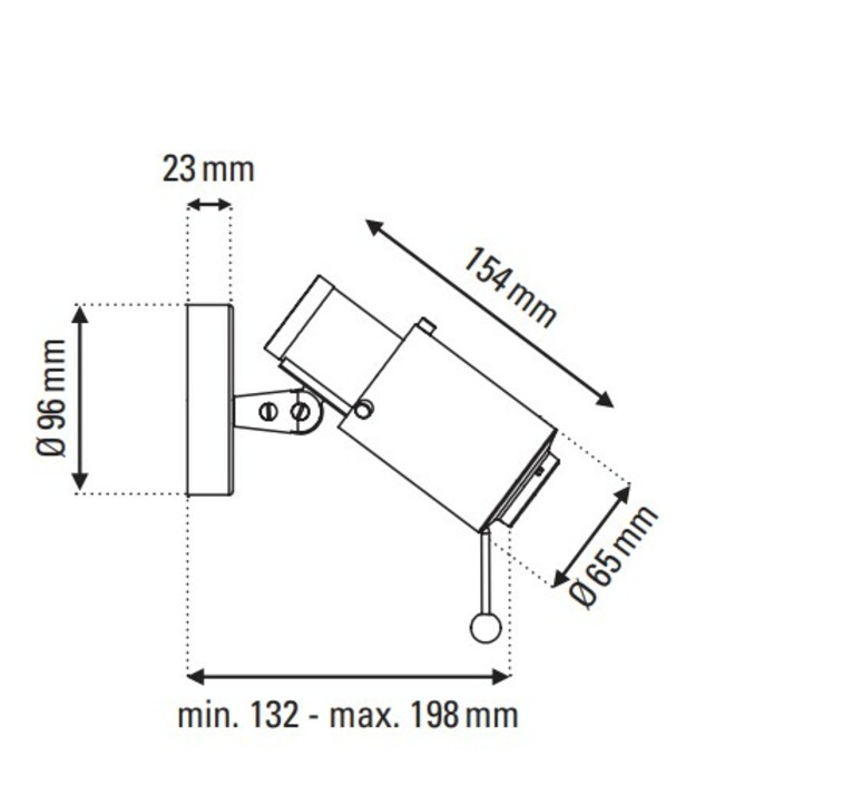 Biny  jacques biny spot spot light  dcw biny spot led bl gol  design signed nedgis 157775 product