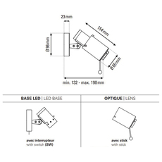 Biny spot jacques biny spot spot light  dcw editions led sw bl gol  design signed nedgis 117318 thumb