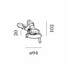 Deep adjust petit studio wever ducre spot spot light  wever et ducre 153361w3c  design signed nedgis 94787 thumb