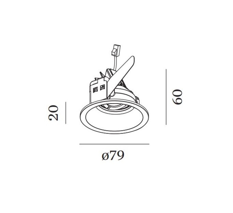 Deep adjust petit studio wever ducre spot spot light  wever et ducre 153361w3c  design signed nedgis 91331 product