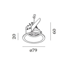 Deep adjust petit studio wever ducre spot spot light  wever et ducre 153361w3c  design signed nedgis 91331 thumb