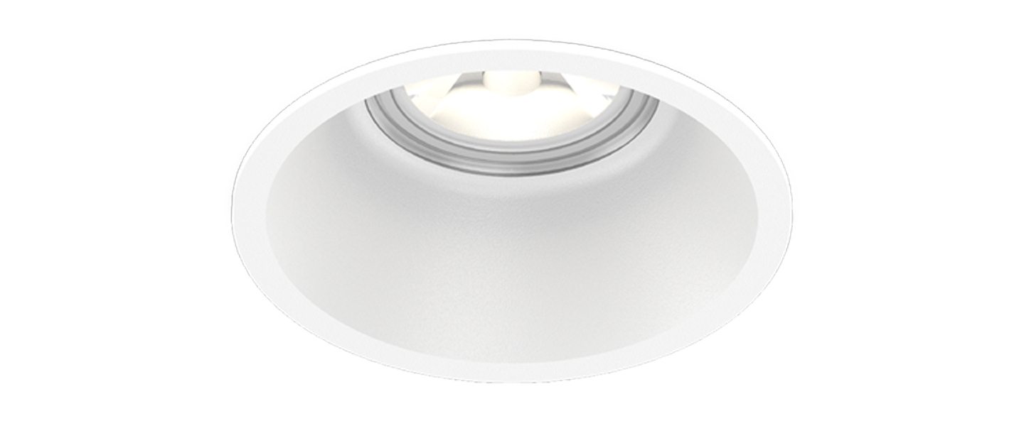 Spot deep ip65 1 0 led blanc ip65 led 2700k 375 575lm o9 5cm h7 3cm wever ducre normal