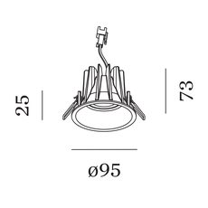 Deep ip65 1 0 led studio wever ducre spot spot light  wever et ducre 184161w3  design signed nedgis 117830 thumb