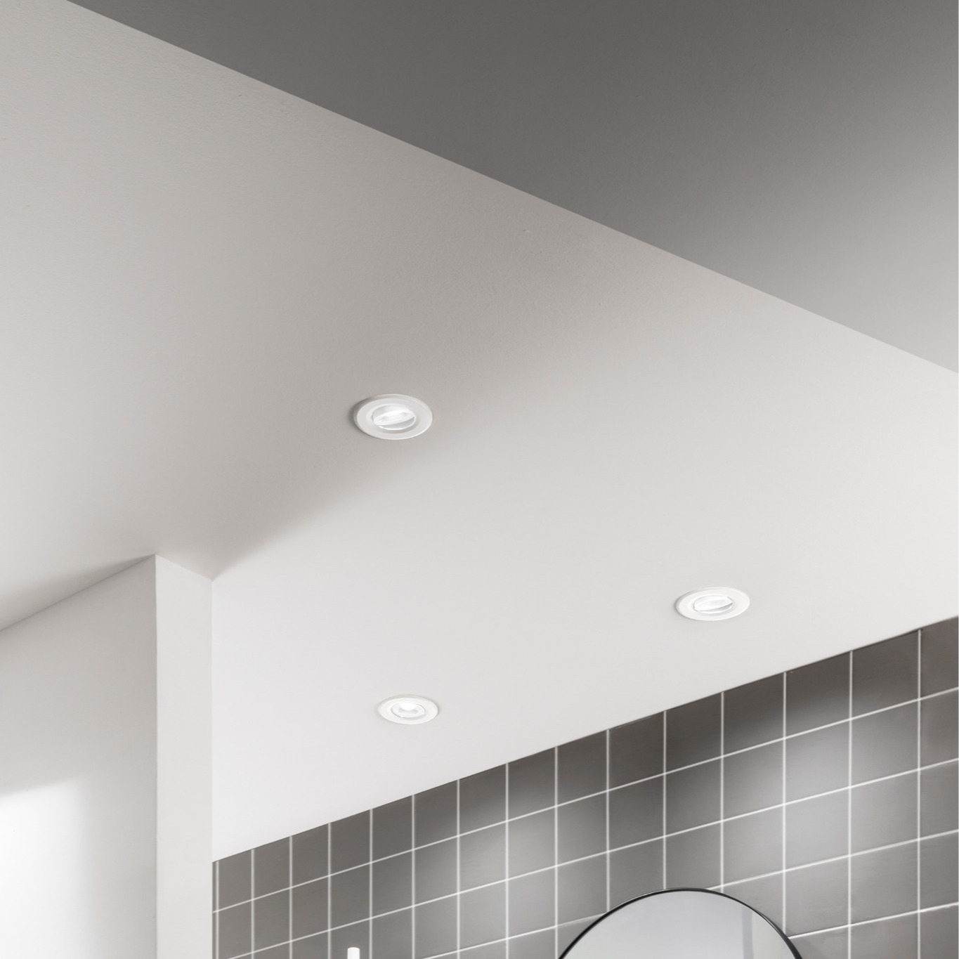 Lot de 2 Plafonniers Encastrables LED, Downlights LED Encastrables 12W