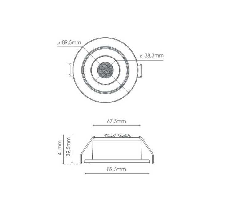 Coma studio solum spot encastrable recessed light  solum s0120790d tbc101bs  design signed nedgis 175718 product