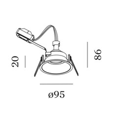 Deep 1 0 mr16 ressorts metalliques studio wever ducre spot encastrable recessed light  wever ducre 112610b0  design signed nedgis 165186 thumb