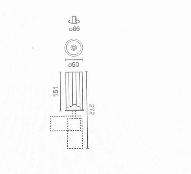 Fost pulldown studio faro lab spot encastrable recessed light  faro 012292721  design signed nedgis 150788 product