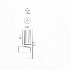 Fost pulldown studio faro lab spot encastrable recessed light  faro 012292721  design signed nedgis 150788 thumb