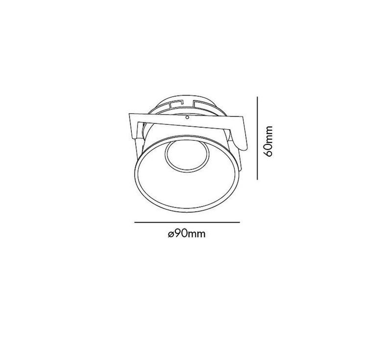 Fresh manel llusca spot encastrable recessed light  faro 02100502 4r033  design signed 35350 product