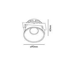 Fresh manel llusca spot encastrable recessed light  faro 02100502 4r033  design signed 35350 thumb