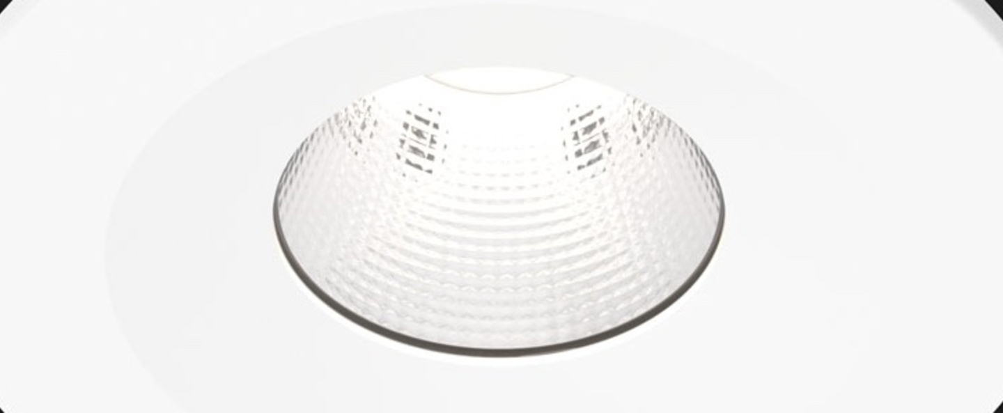 Spot encastrable juno round soft blanc mat led 4000k 487 lm o5cm h8 3cm doxis normal