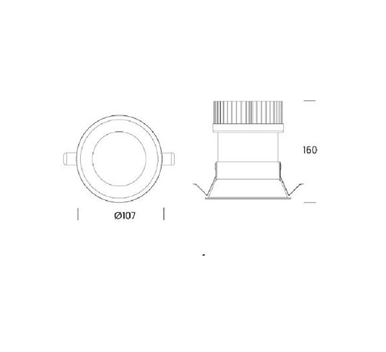 Kono 02 onok spot encastrable recessed light  onok kn02a20d36cws  design signed nedgis 64817 product