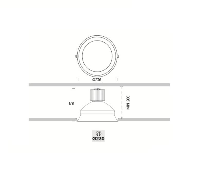 Kono plus onok spot encastrable recessed light  onok knopa10n39aws  design signed nedgis 68424 product