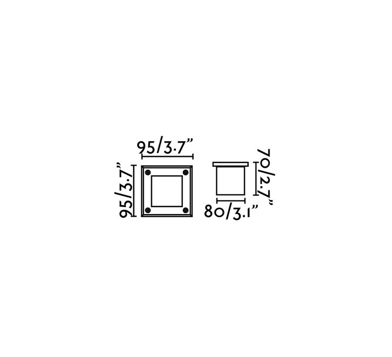 Led 18 estudi ribaudi spot encastrable recessed light  faro 71499n  design signed 48899 product