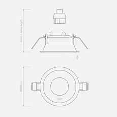 Minima slimline round fixed fire rated ip65 studio astro spot encastrable recessed light  astro 1249035  design signed nedgis 198286 thumb