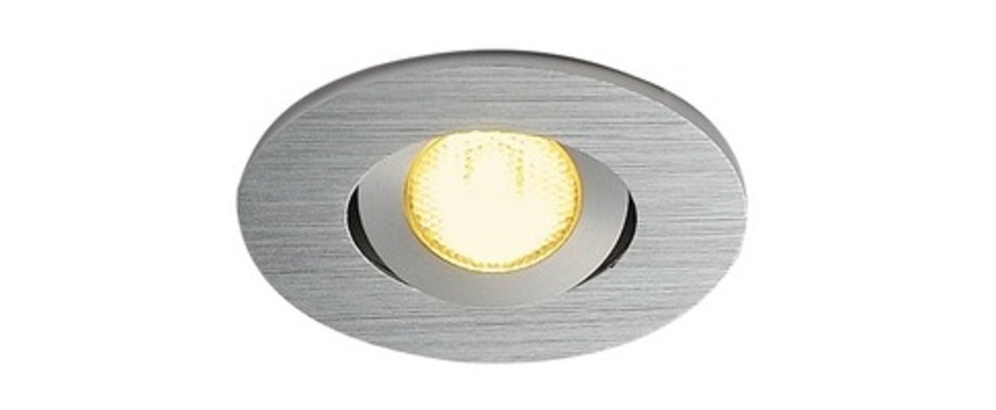 banner-image Spot encastrable new tria 45 simple rond cs aluminium ip44 led 3000k 143lm l5 2cm h3 6cm slv normal