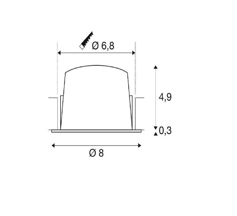 Numinos gimble s studio slv spot encastrable recessed light  slv 1003812  design signed nedgis 163535 product