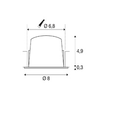 Numinos gimble s studio slv spot encastrable recessed light  slv 1003812  design signed nedgis 163535 thumb